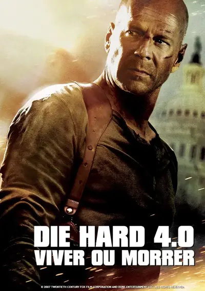 Capa Die Hard 4.0 - Viver ou Morrer