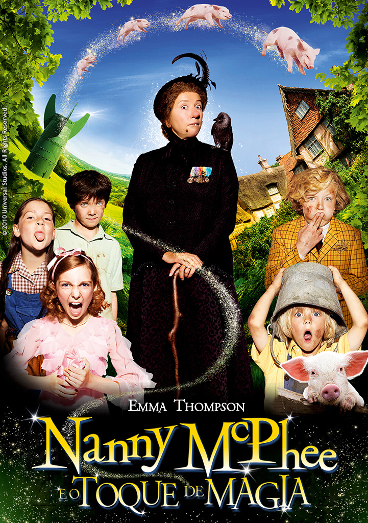 Capa Nanny McPhee e o Toque de Magia