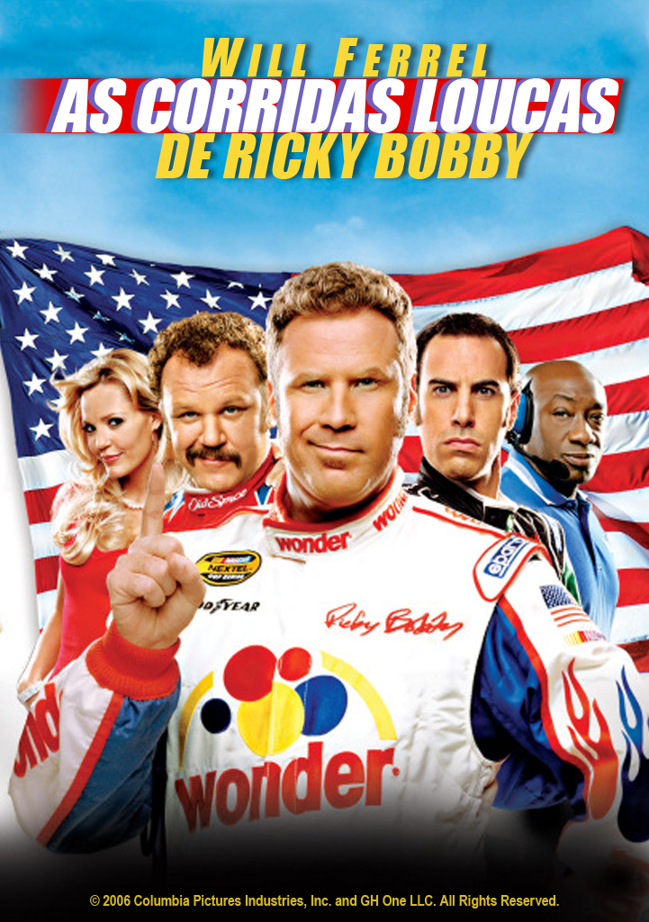 Capa Corridas Loucas de Ricky Bobby, As