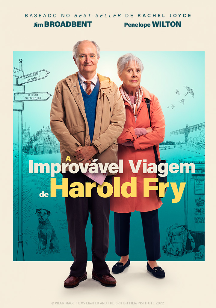 Capa A Improvável Viagem De Harold Fry