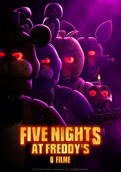 Capa Five Nights At Freddy´s - O Filme