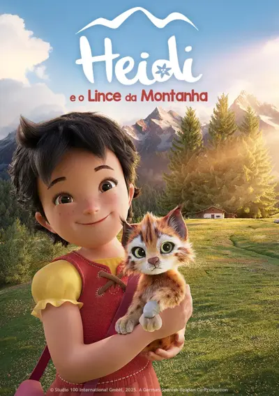 capa Heidi e o Lince da Montanha (VP)