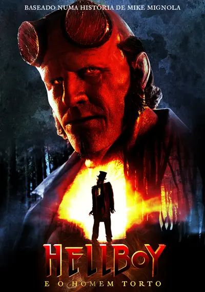 Capa Hellboy e o Homem Torto