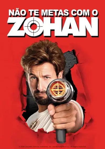 Capa Não te Metas com o Zohan