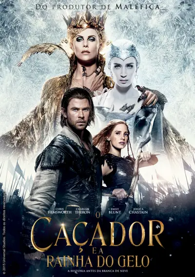 capa O Caçador E A Rainha Do Gelo