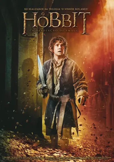 Capa O Hobbit: A Desolação de Smaug