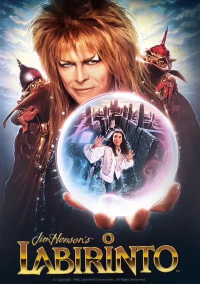 capa O Labirinto (1986)