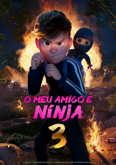 capa O Meu Amigo é Ninja 3 (VP)
