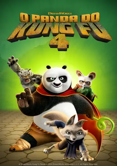 Capa O Panda do Kung Fu 4