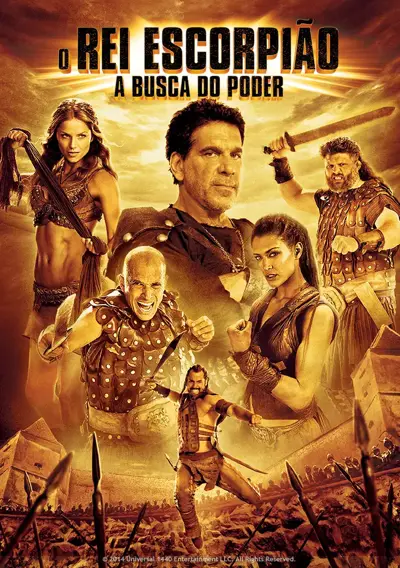 Capa O Rei Escorpião: A Busca do Poder