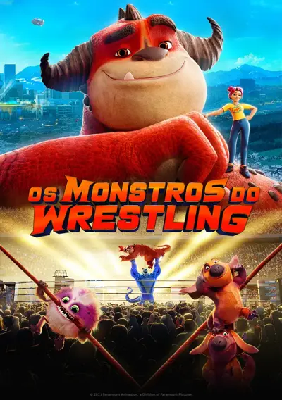 Capa Os Monstros do Wrestling