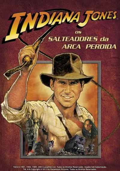 Capa Os Salteadores da Arca Perdida