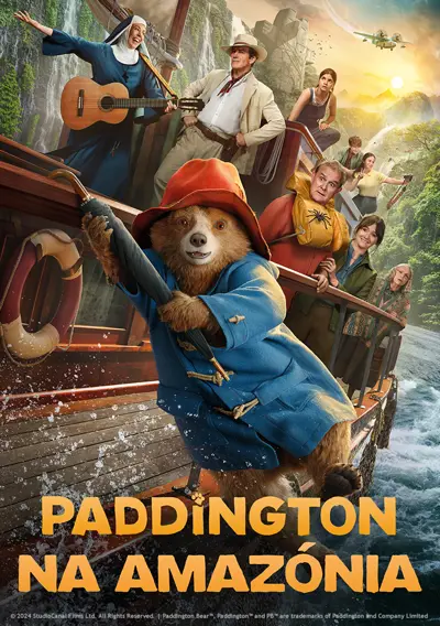 Capa Paddington na Amazónia (VP)