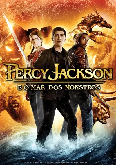 Capa Percy Jackson e o Mar dos Monstros
