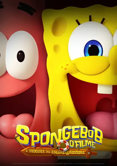 capa SpongeBob O Filme: À Procura das Calças Quadradas