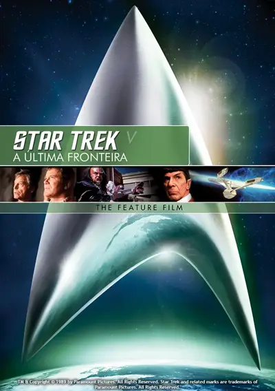 Capa Star Trek V - A Última Fronteira