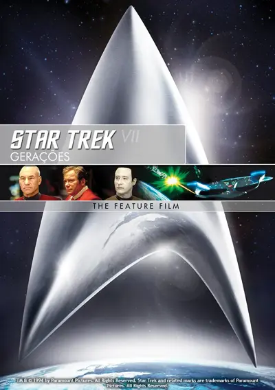 Capa Star Trek VII: Gerações
