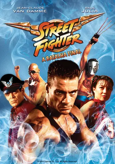 Capa Street Fighter - A Batalha Final