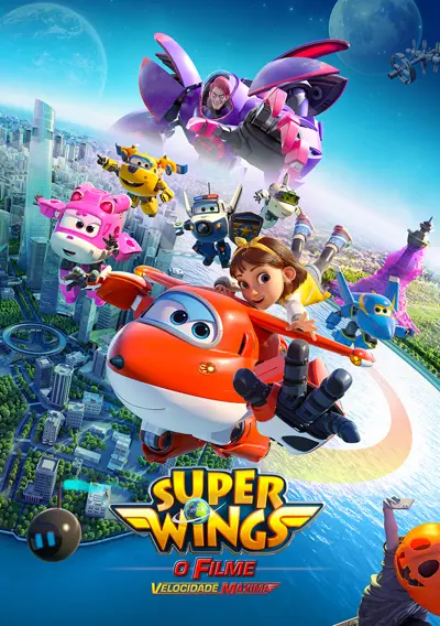 Capa Super Wings O Filme: Velocidade Máxima (VP)