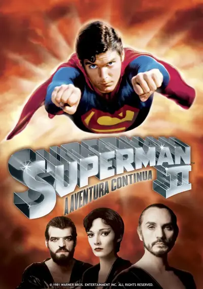 Capa Superman II - A Aventura Continua