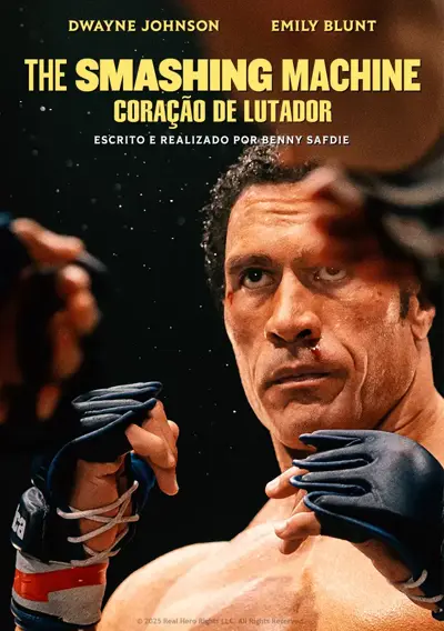 capa The Smashing Machine: Coração de Lutador