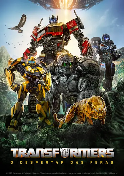 Capa Transformers: O Despertar das Feras