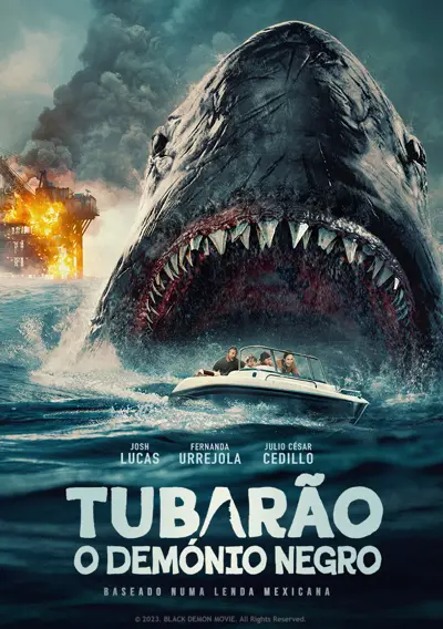 Capa Tubarão: O Demónio Negro