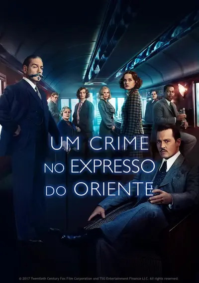 capa Um Crime no Expresso do Oriente