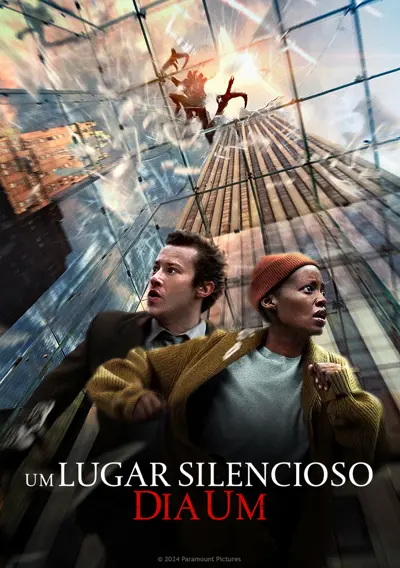 Capa Um Lugar Silencioso: Dia Um